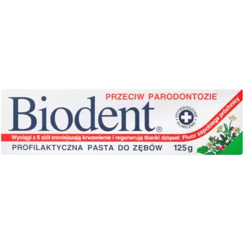 Biodent Przeciw Parodontozie зубная паста, 125 г