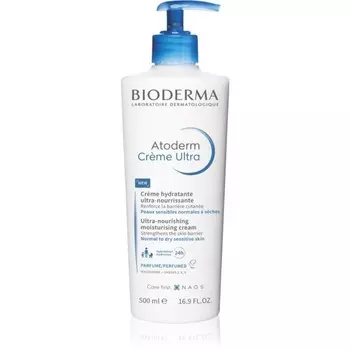 Bioderma Atoderm Crme Ультра питательный крем для тела для нормальной и сухой чувствительной кожи парфюмированный 500 мл