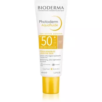 Bioderma, Photoderm Aquafluide SPF 50+, сверхлегкий флюид для нормальной и светлой кожи, 40 мл