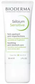 Bioderma Sbium Sensitive успокаивающее средство против несовершенств 30 мл