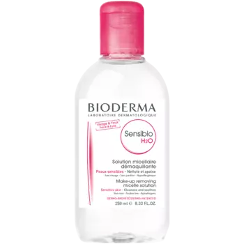 Bioderma Sensibio H2O мицеллярная жидкость для очищения лица и снятия макияжа, 250 мл