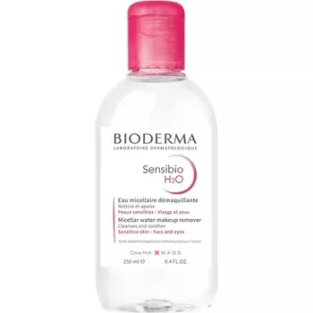 Bioderma Sensibio H2O Успокаивающая мицеллярная вода 250 мл, Mam