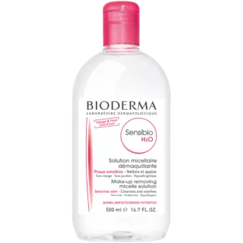 Bioderma Sensibio мицеллярная жидкость для очищения лица и снятия макияжа, 500 мл