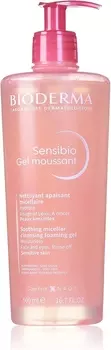 Bioderma Sensibio Пенящийся очищающий гель для кожи 500 мл
