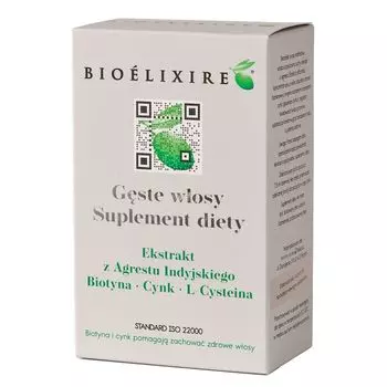 Bioelixire Gste Wosy Suplement Diety препарат для укрепления волос, 300 ml