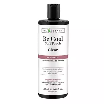 BIOELIXIRE Кислотная краска для волос Be Cool SOFT TOUCH - CLEAR - 500 мл