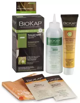 Biokap Nutricolor Delicato Rapid 7 Натуральная краска для волос средней блондинки