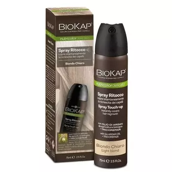 BIOKAP Nutricolor Delicato Spray Hair Growth Light Blonde Hairspar Easy and Stain-Free 75 мл Bios Line