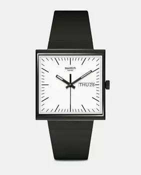 БИОКЕРАМИКА А ЧТО ЕСЛИ…ЧЕРНЫЙ? Swatch, черный