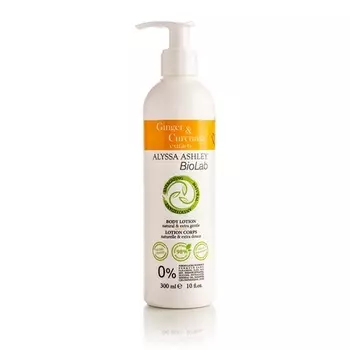 Biolab Лосьон для тела с имбирем и куркумой 300 мл, Alyssa Ashley