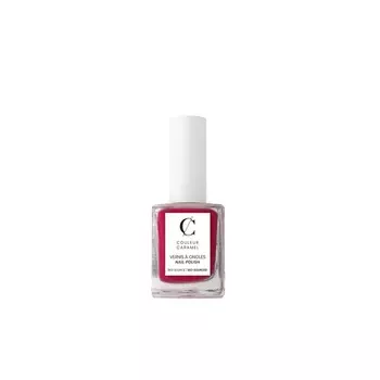 Биолак для ногтей № 84 Малиновый Карамельный Коричневый, Couleur Caramel