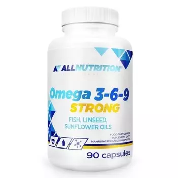 Биологически активная добавка Allnutrition Omega 3-6-9 сильная, 90 капсул