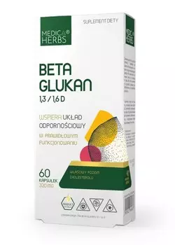 Биологически активная добавка Бета-глюкан 1,3/1,6 D Medica Herbs ИММУНИТЕТ