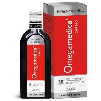 Биологически активная добавка Flc Omegamedica Cardio 250 мл поддержка сердца Flc Pharma