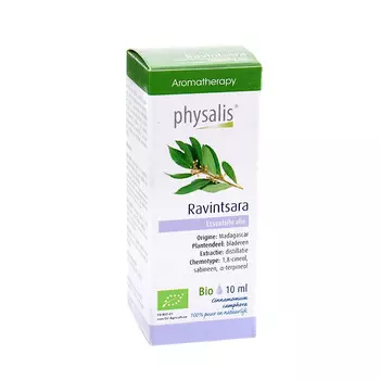 Биологически активная добавка Эфирное масло Равинтсара Корица Камфора Органическая 10 мл Физалис Physalis