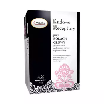 Биологически активная добавка Мирлек Люд. Rec. Мигрень, Головная боль 30 сас Mir Lek