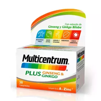 Биологически активная добавка Multicentrum Plus Ginseng & Ginkgo Multicentrum, 30 UD