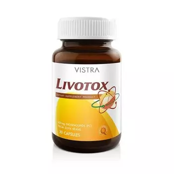 Биологически активная добавка VISTRA Livotox, 300 мг 30 капсул