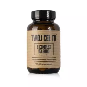 Биологически активная добавка Your Purpose To B COMPLEX D3 8000, 120 таблеток. Simple Day