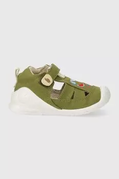 Biomecanics Детские тапочки, зеленый