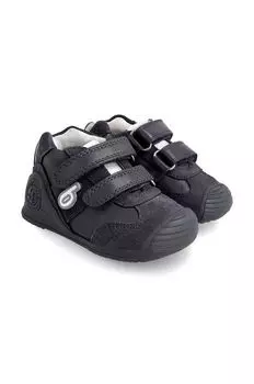 Биомеханика Детская кожаная обувь Biomecanics, темно-синий