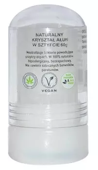 Биомика, палочка из натуральных кристаллических квасцов, 60 г Biomika