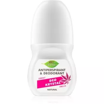 Bione Cosmetics Шариковый антиперспирант с каннабисом с ароматом розы - 80 мл