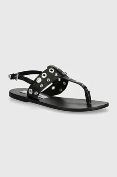 Бионические кожаные сандалии Steve Madden, черный