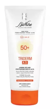 Bionike Triderm AD Sun Cream SPF 50+ 200 мл Увлажняющий солнцезащитный крем