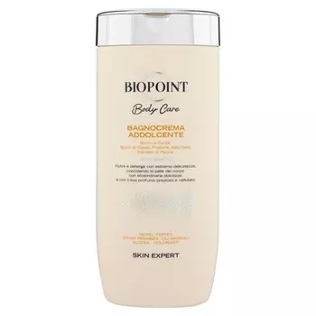 Biopoint Нежный крем для ванны с протеинами шелка и экстрактом пиона 400мл