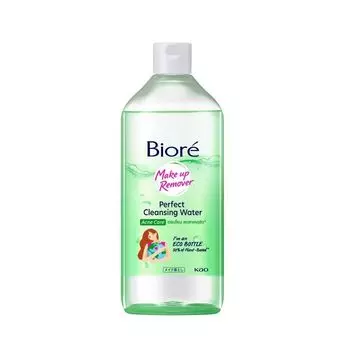 Biore Средство для снятия макияжа Perfect Cleansing Water Acne Care 400 мл, Green