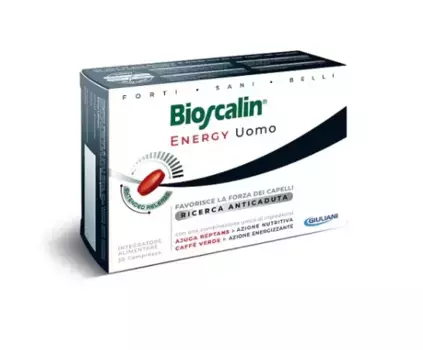 Bioscalin Energy 90 таблеток повышает силу волос
