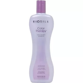 Biosilk Color Therapy Шампунь Cool Blonde для унисекс, 12 унций, 355 мл, Farouk