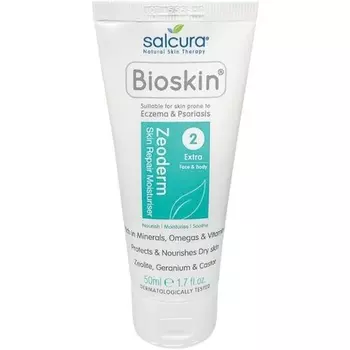 Bioskin Zeoderm Увлажняющее средство для восстановления кожи 50 мл, Salcura