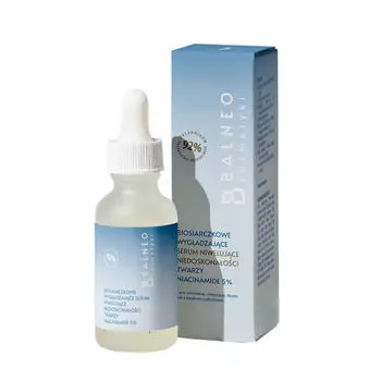 Biosulfur разглаживающая сыворотка, устраняющая недостатки лица ниацинамид 5%, 30 мл Balneokosmetyki