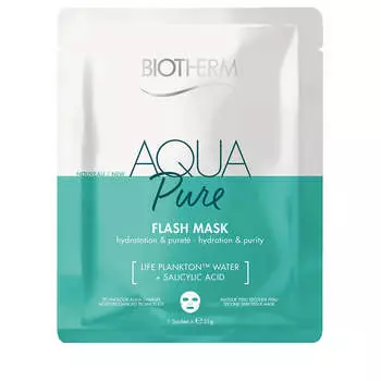 Biotherm Aqua Pure Flash Mask Очищающая тканевая маска для лица 31г