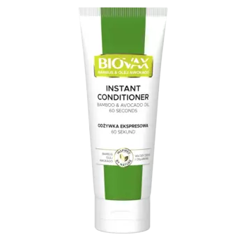 Biovax Bambus & Avocado Oil кондиционер для утолщения и густоты волос с маслом бамбука и авокадо, 200 мл