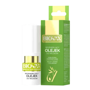 Biovax Bambus & Olej Avocado регенерирующее масло для ослабленных волос, 15 мл