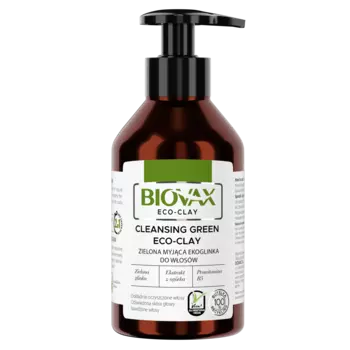 Biovax Biovax кондиционер для мытья волос с зеленой глиной, 200 мл