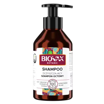 Biovax Botanic уксусный шампунь для волос, 200 мл