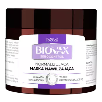 Biovax нормализующая маска для волос, 250 мл