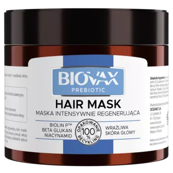Biovax Prebiotic маска для волос, 250 мл