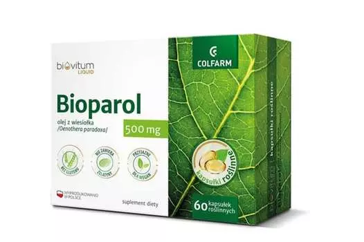 Biovitum Liquid Bioparol, Добавка , 60 капсул Colfarm