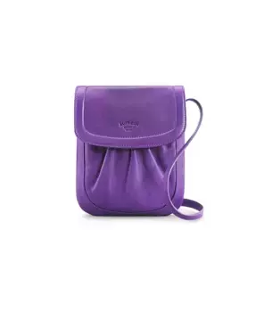 Бирч Слим Кроссбоди American Leather Co., фиолетовый