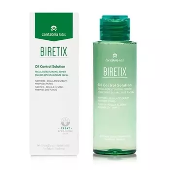 Biretix Oil Control Solution Ретекстурирующий тоник для лица 100 мл Cantabria Labs
