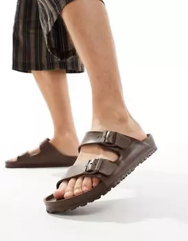 Birkenstock - Arizona - Сандалии из ЭВА коричневого цвета