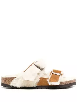 Birkenstock Arizona Teddy Split sandals, желтый