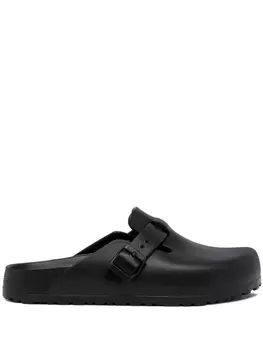 Birkenstock бостонские кожаные сабо, черный
