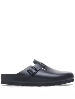Birkenstock бостонские кожаные сабо, черный
