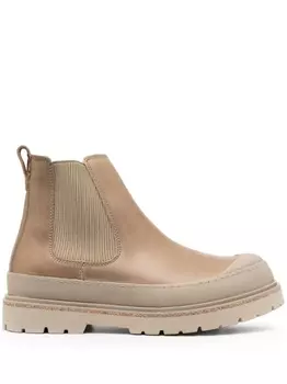 Birkenstock ботинки Prescott с эластичными вставками, коричневый
